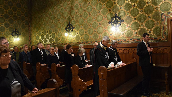 A Collegium Pázmáneum kápolnájában