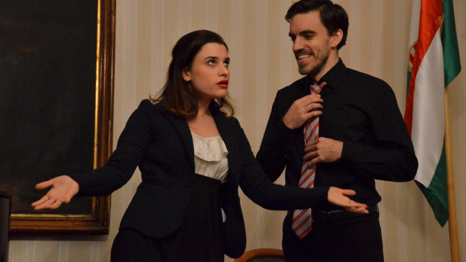 Juliette Khalil szoprán (Volksoper) és Bernhard Viktorin tenor (Vereinigte Bühnen Wien)